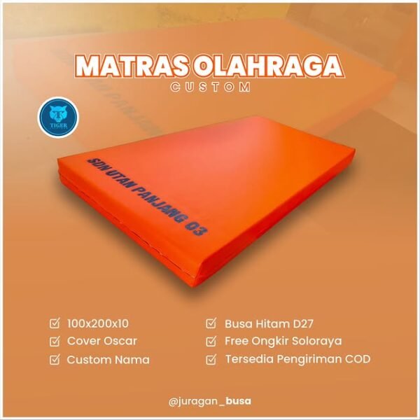 Matras Olahraga Custom (100x200x10 cm)