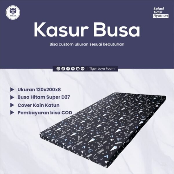 Kasur Busa D27 (120x200x8 cm)